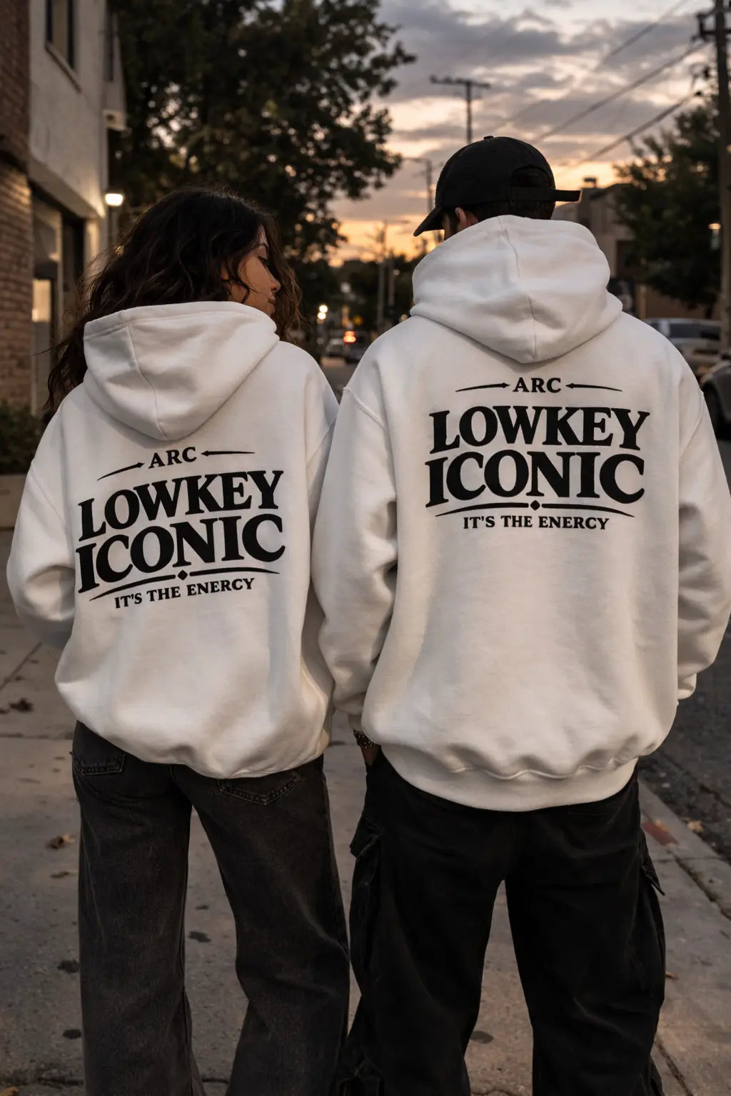 LOWKEY ICONIC – Signature Energy Hoodie IMORA