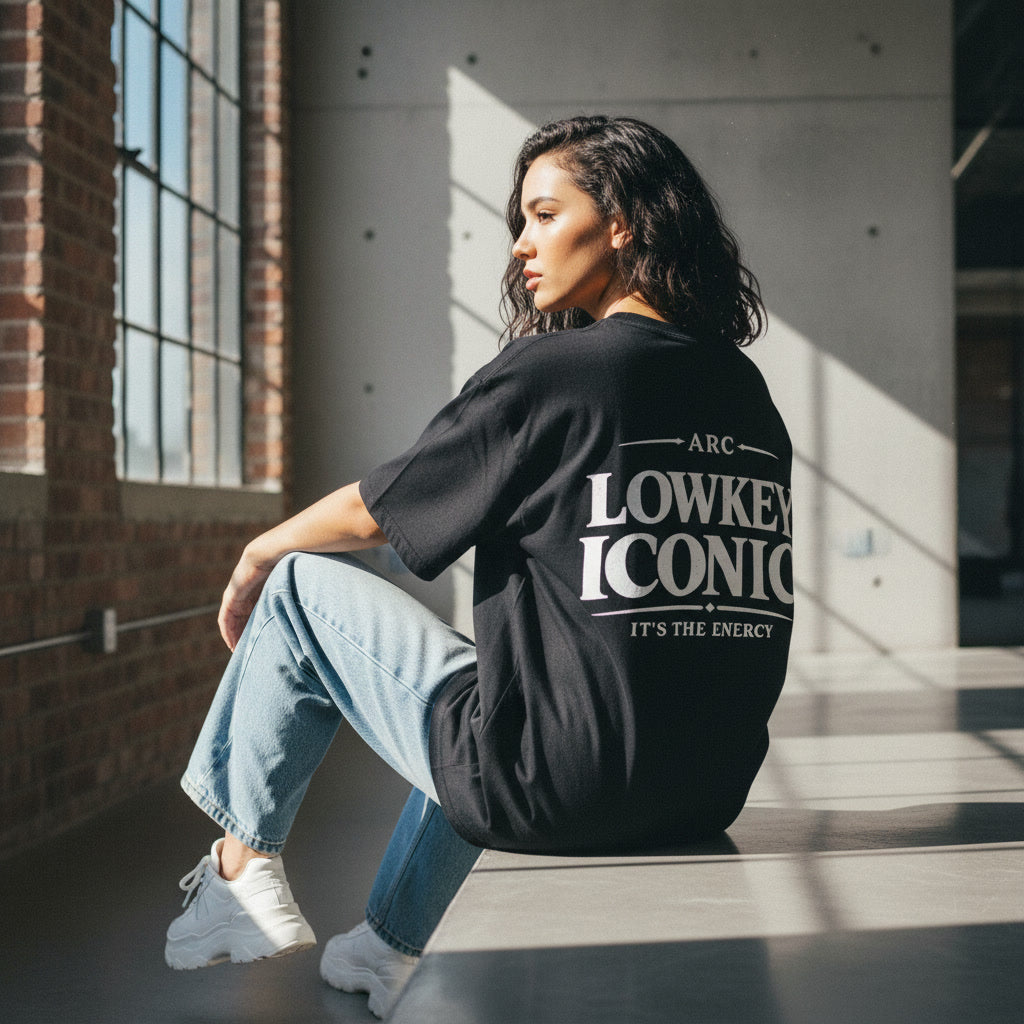 Lowkey Iconic Tee Premium Rücken