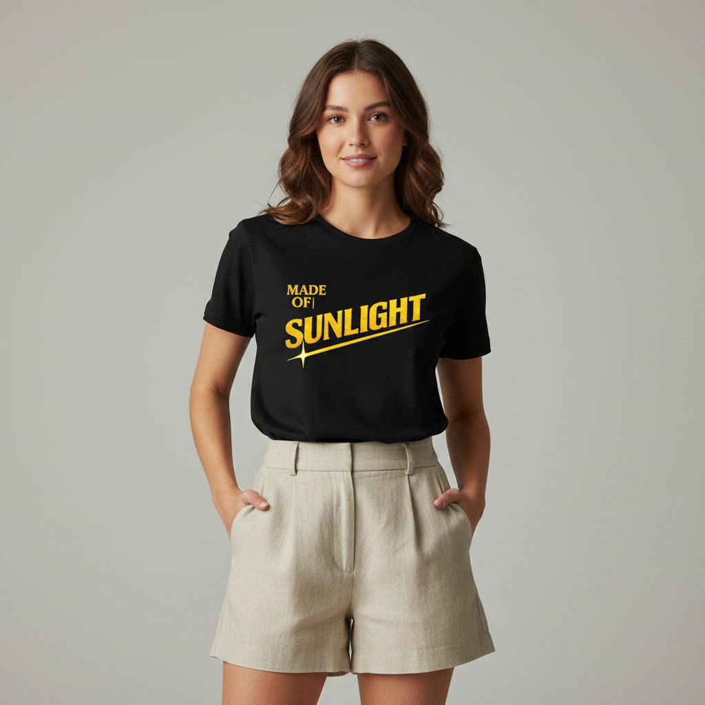 T-Shirt aus Sonnenlicht