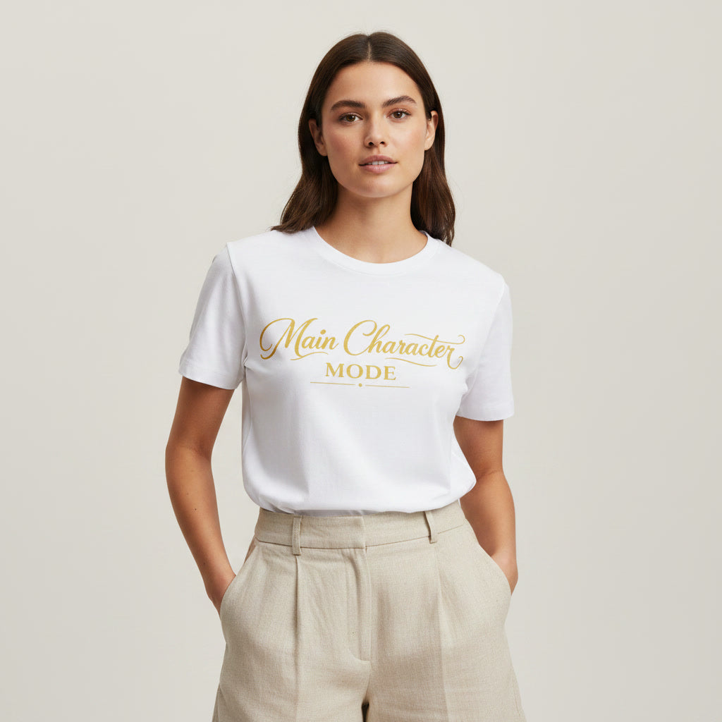 Main Character Mode T-Shirt Signature