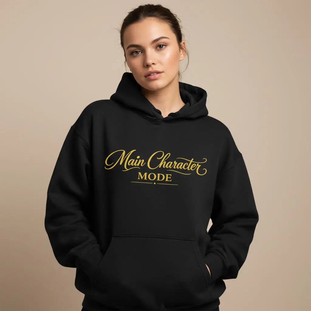 Main Character Mode Hoodie IMORA