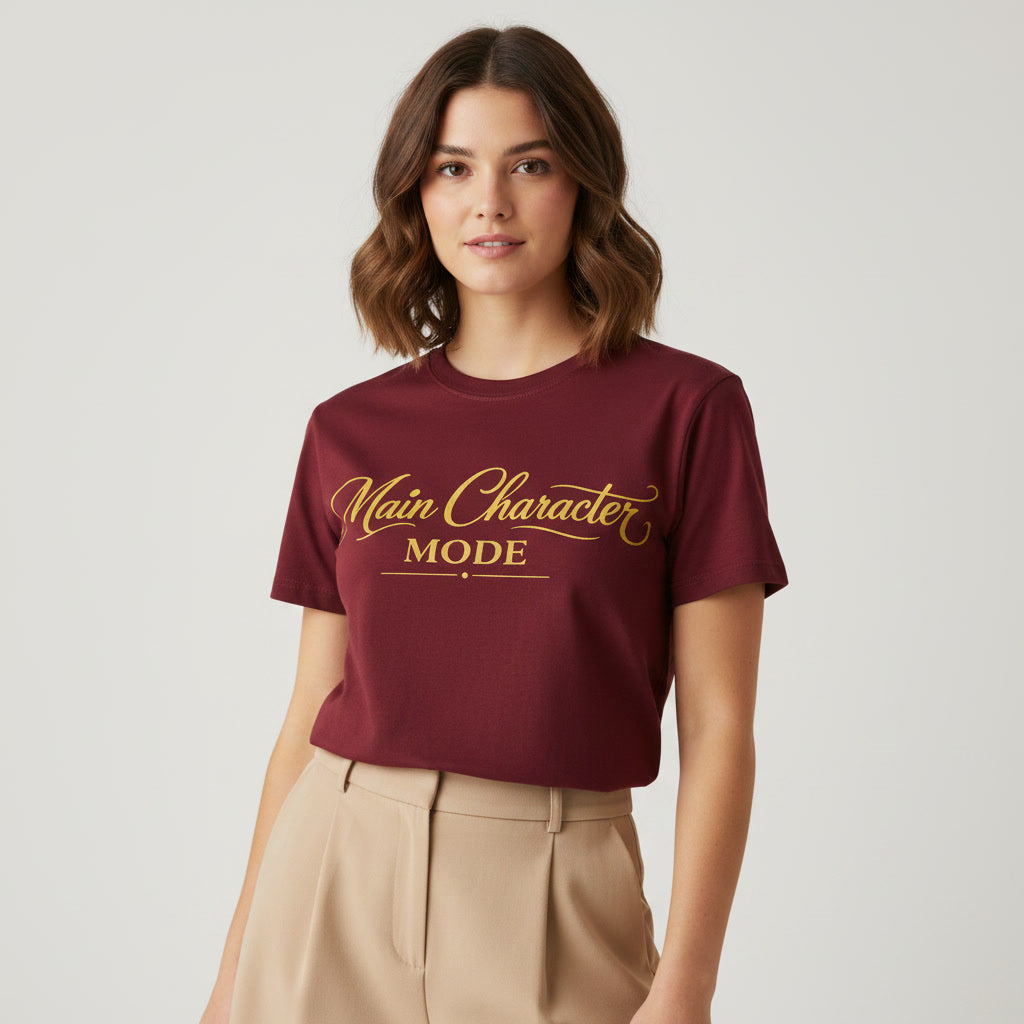 Main Character Mode T-Shirt Signature