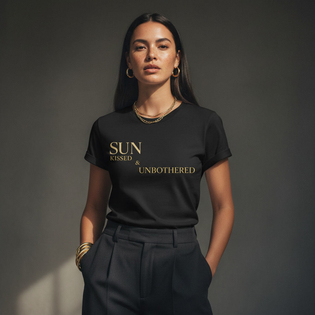 Sonnengebräunt & Ungezwungen – Premium Relaxed T-Shirt