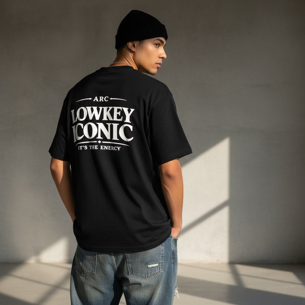 Lowkey Iconic Tee Premium Rücken