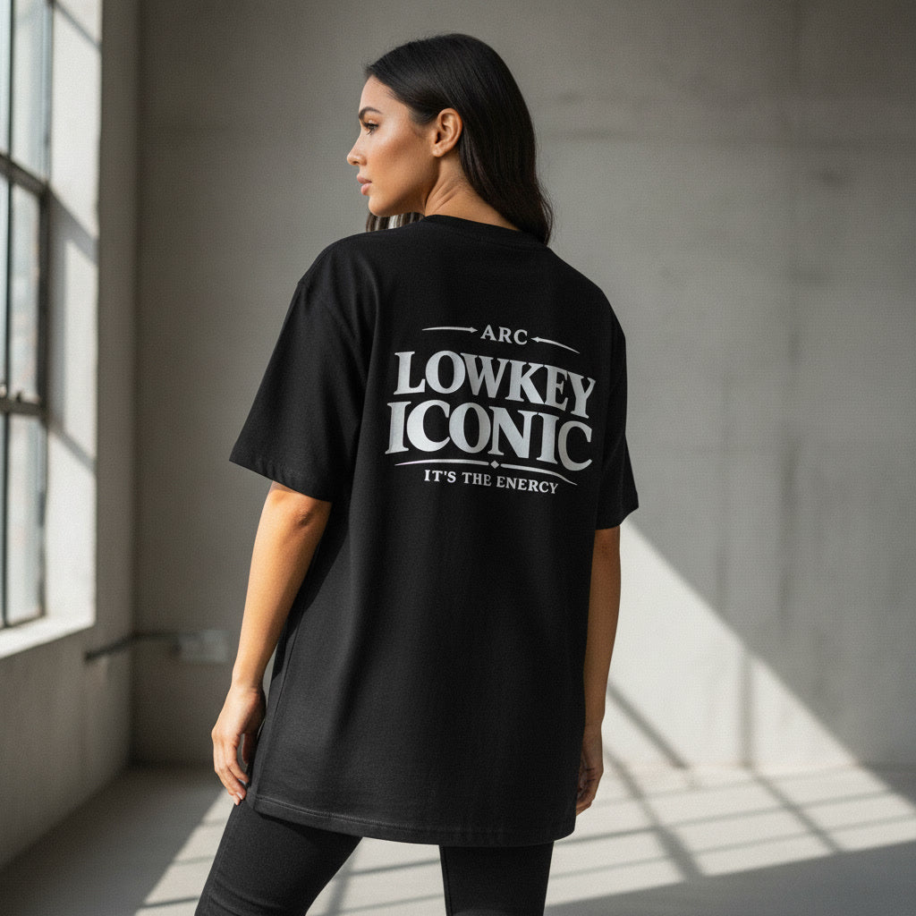 Lowkey Iconic Tee Premium Rücken