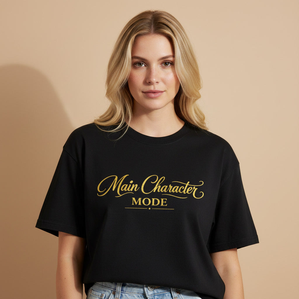 Main Character Mode T-Shirt Signature