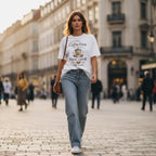 Coffee First, Panic Later Tee IMORA